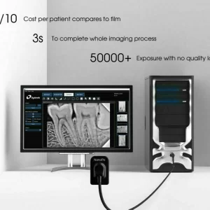 Eighteenth Dental Nano Pix Dental X Ray Digital Radio Graphic RVG Sensor Size 2