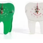 Tooth Shape Table Clock Assorted