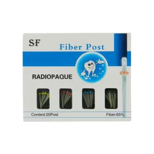 Fiber Post With 4 Drills ( Pack of 20 Posts )