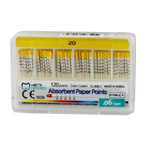 Meta Absorbent Paper Points - 6%