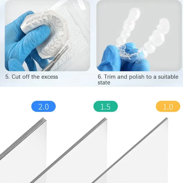Shanghai Hard Sheets for Splinting Tray - Image 3