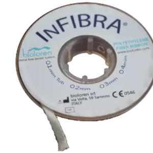 Dental Glass Fiber Splint 1 mm impregnated Light Cure Bioloren In Fibra Fiber