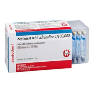 Septodont Setanest 1:100,000 Anesthetic Agent