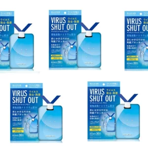 Portable Air Sterilization Card (Made In Japan) Pack Of 5